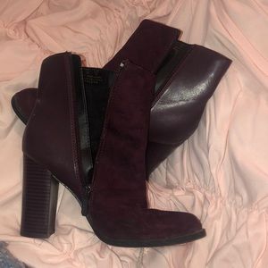 Circus by Sam Edelman Shoes - maroon circus booties Circus by Sam Edelman Shoes - maroon circus booties